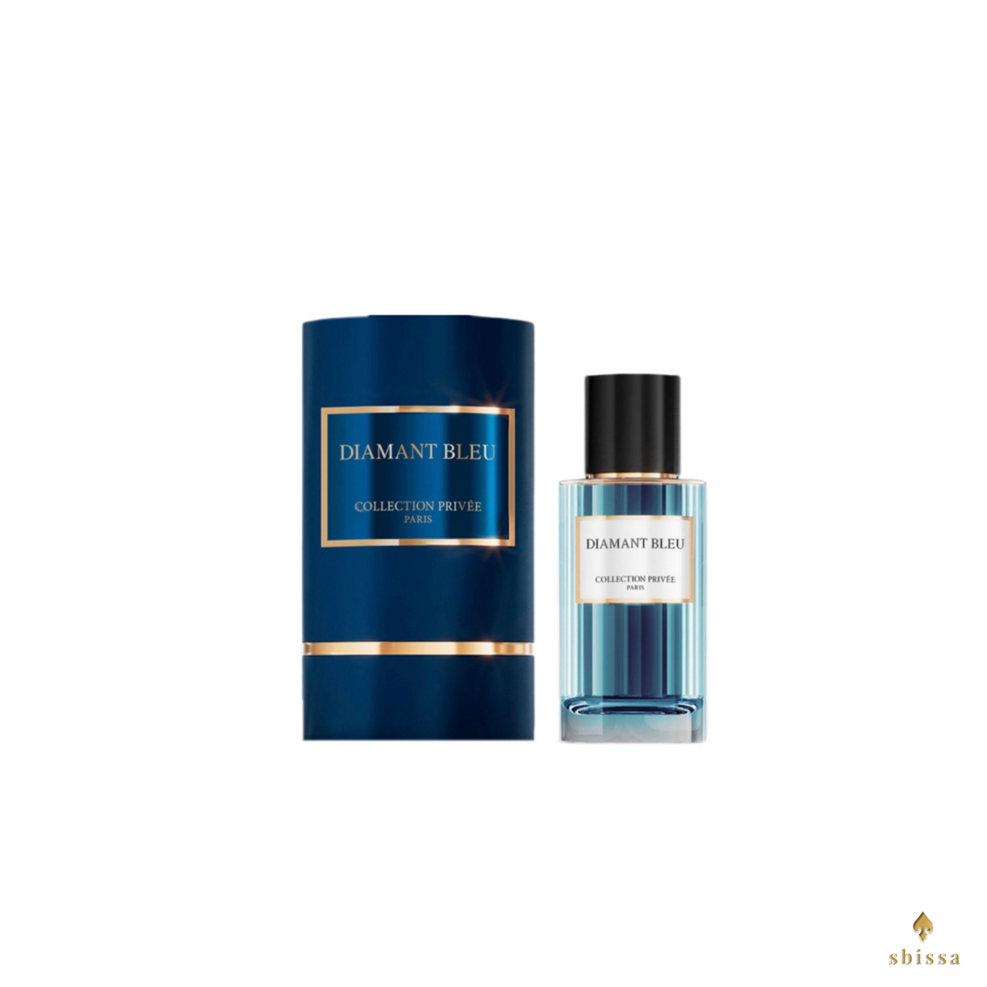 Bleu de Chanel Dupe Diamant Bleu Elegant Woody Aromatic ambery cedar and tonka bean notes Fragrance for Men  Collection Privée Paris 50ml